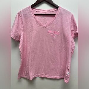 4 for $25 🩷 Puma Logo V-Neck Tee 🩷 - XL